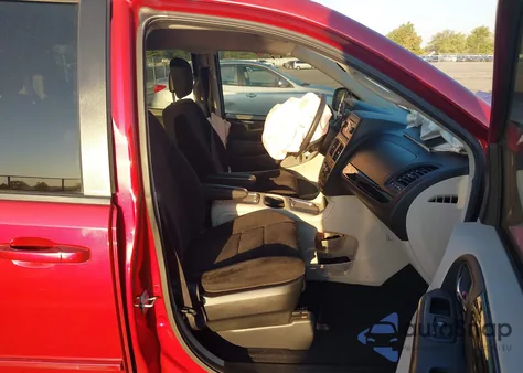 2014 Dodge Grand Caravan Sxt из США, поврежденный, VIN 2C4RDGCG8ER140727